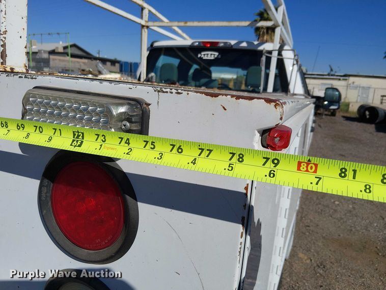 image for item EC1303 2017 Ford F250 Super Duty Crew Cab utility bed pickup truck