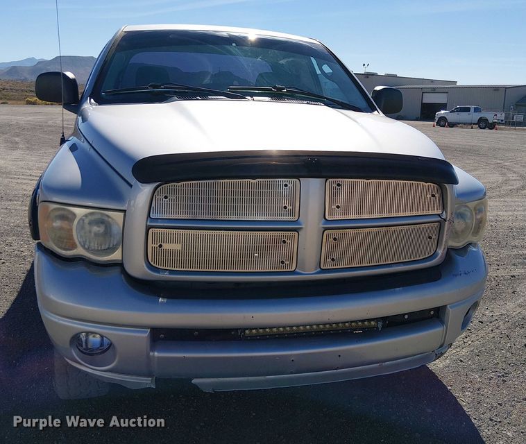 image for item EC1314 2003 Dodge Ram 2500 Quad Cab pickup truck