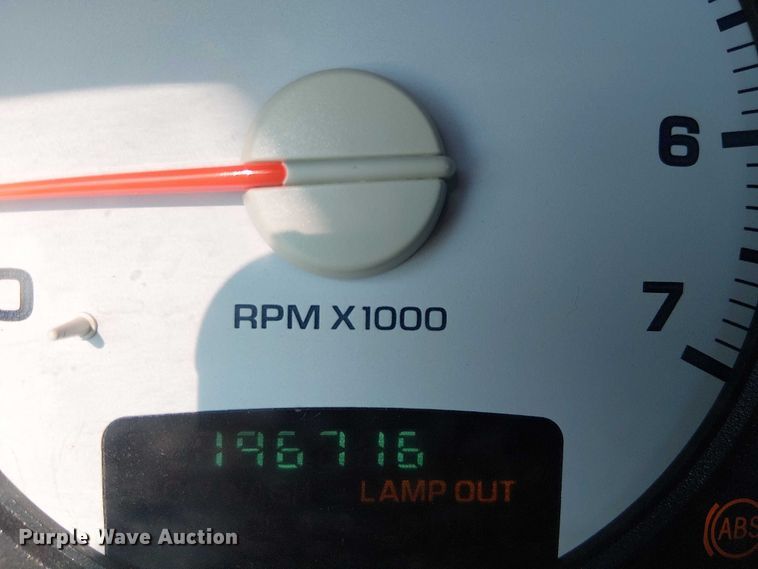 image for item EC1314 2003 Dodge Ram 2500 Quad Cab pickup truck