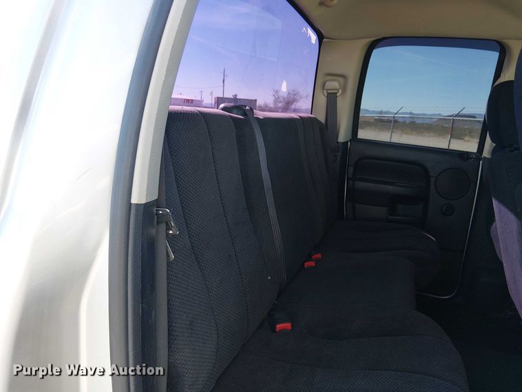 image for item EC1314 2003 Dodge Ram 2500 Quad Cab pickup truck