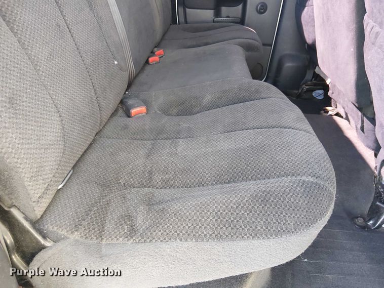 image for item EC1314 2003 Dodge Ram 2500 Quad Cab pickup truck