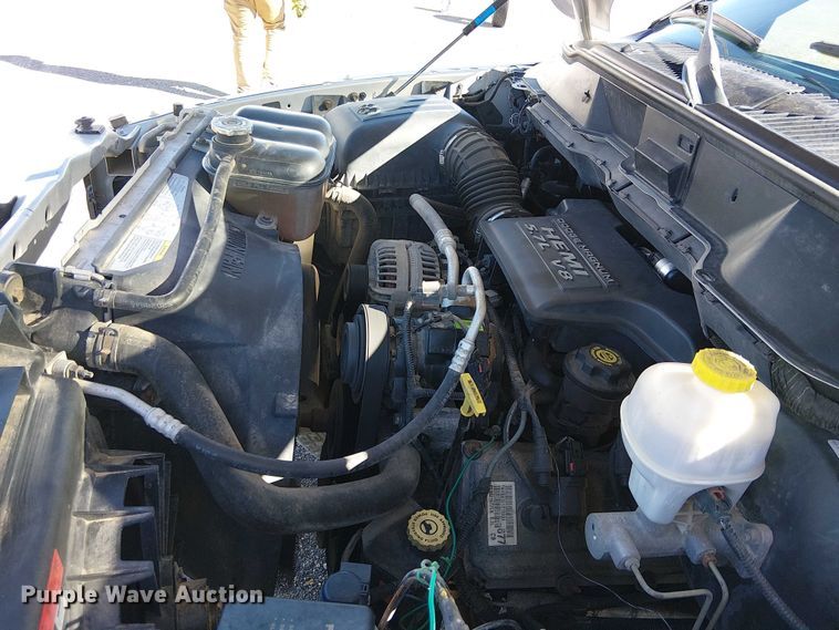 image for item EC1314 2003 Dodge Ram 2500 Quad Cab pickup truck