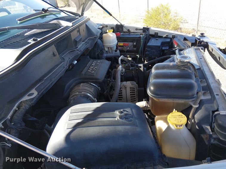 image for item EC1314 2003 Dodge Ram 2500 Quad Cab pickup truck