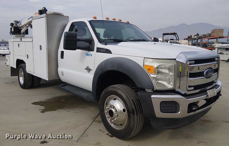 image for item EC1330 2012 Ford F550 Super Duty utility / service truck