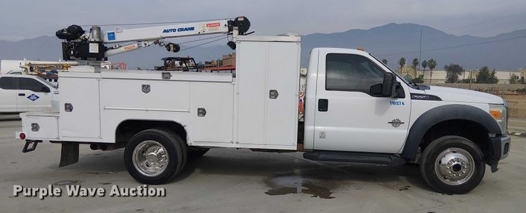 image for item EC1330 2012 Ford F550 Super Duty utility / service truck