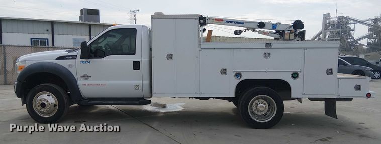 image for item EC1330 2012 Ford F550 Super Duty utility / service truck