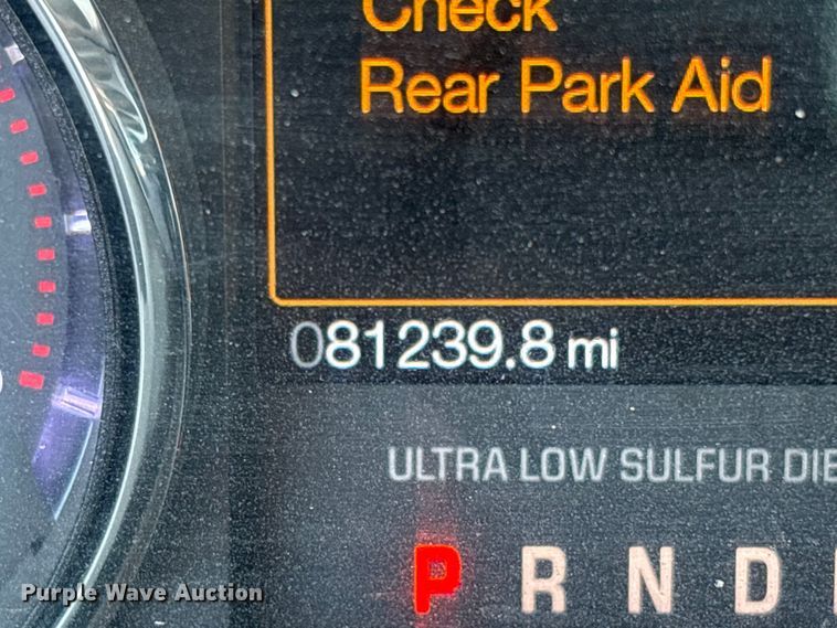 image for item EC8122 2015 Ford F250 Super Duty XLT Crew Cab utility bed pickup truck