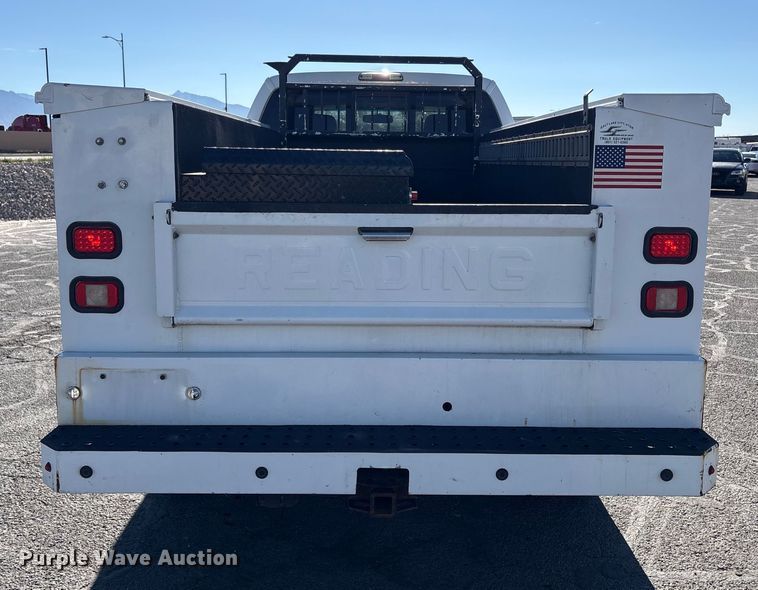 image for item EC8123 2016 Ford F250 Super Duty XLT SuperCab utility bed pickup truck