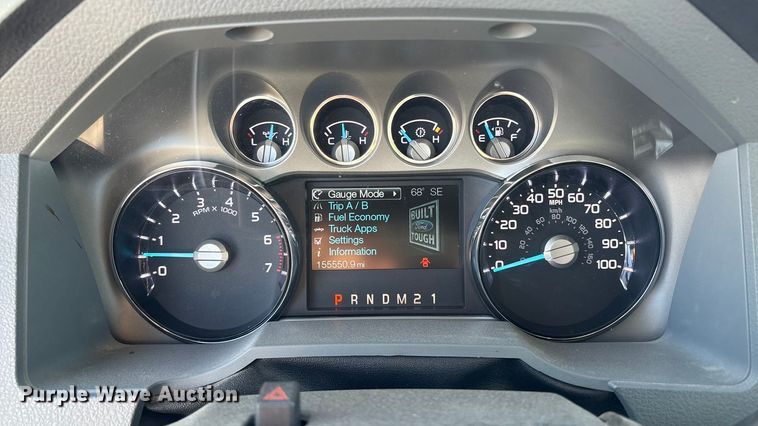 image for item EC8123 2016 Ford F250 Super Duty XLT SuperCab utility bed pickup truck