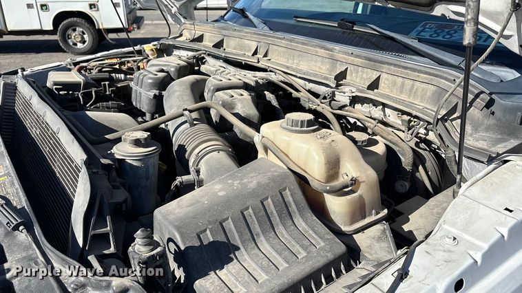 image for item EC8123 2016 Ford F250 Super Duty XLT SuperCab utility bed pickup truck