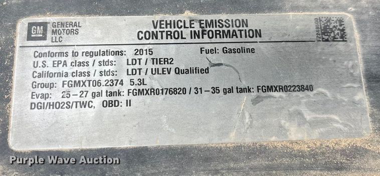 image for item ED2344 2015 Chevrolet Silverado 1500 Double Cab pickup truck