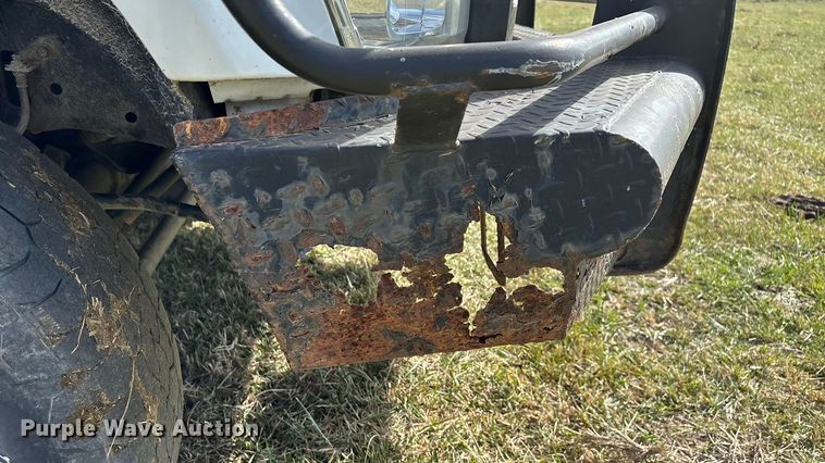 image for item ED2375 2009 Ford F350 Super Duty  Crew Cab utility bed pickup truck