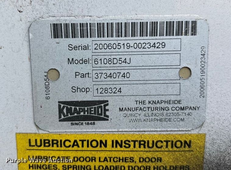 image for item ED2375 2009 Ford F350 Super Duty  Crew Cab utility bed pickup truck