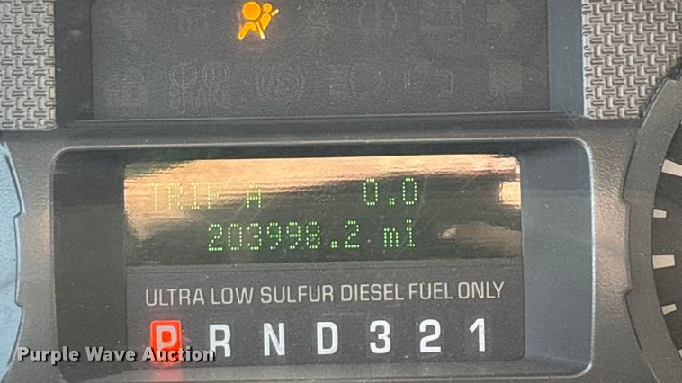 image for item ED2375 2009 Ford F350 Super Duty  Crew Cab utility bed pickup truck