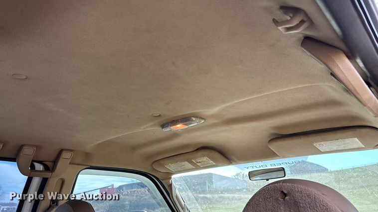 image for item ED2375 2009 Ford F350 Super Duty  Crew Cab utility bed pickup truck