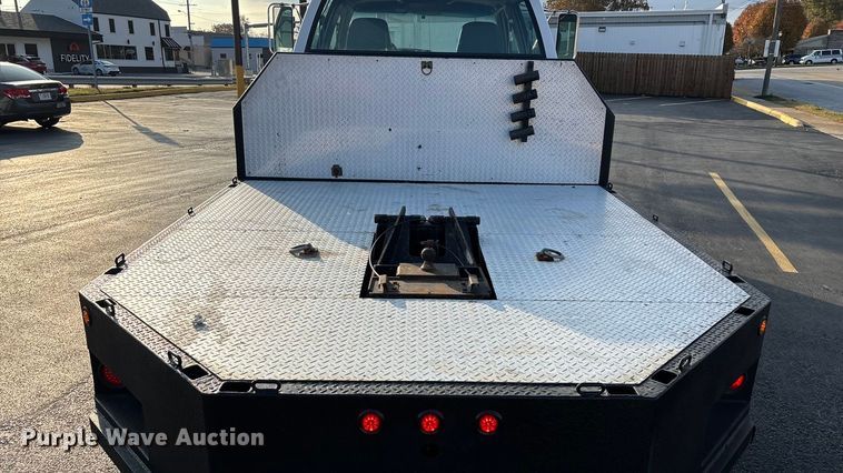 image for item ED2398 1997 GMC C6500 Crew Cab flatbed truck