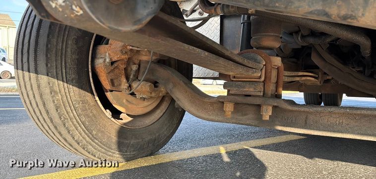 image for item ED2398 1997 GMC C6500 Crew Cab flatbed truck