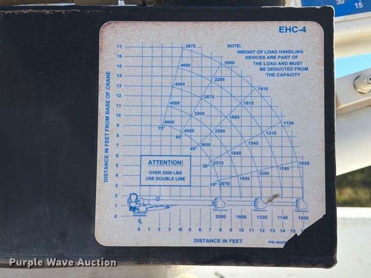 image for item ED5933 2019 Ford F350 Super Duty XL SuperCab utility bed pickup truck