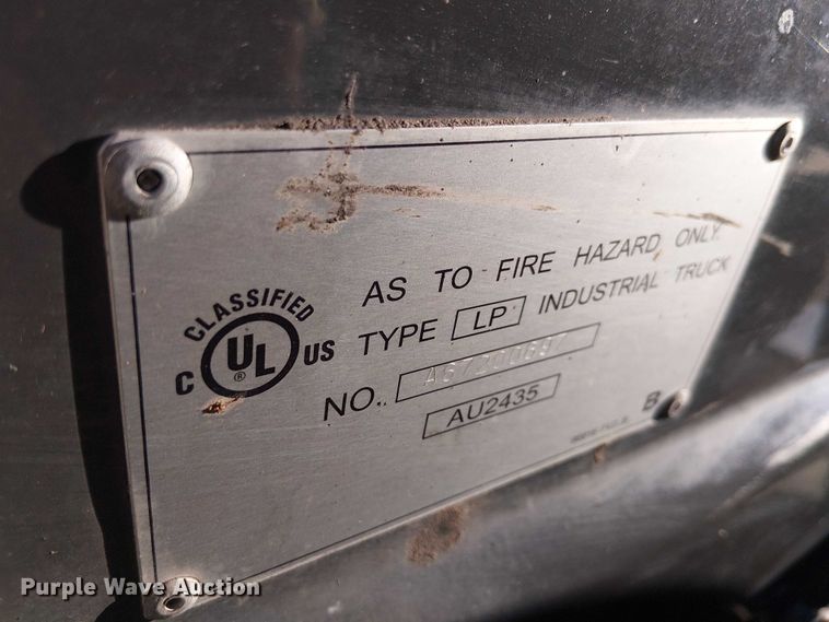 image for item EE4989 2016 UniCarriers PF50 forklift