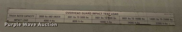 image for item EE4989 2016 UniCarriers PF50 forklift