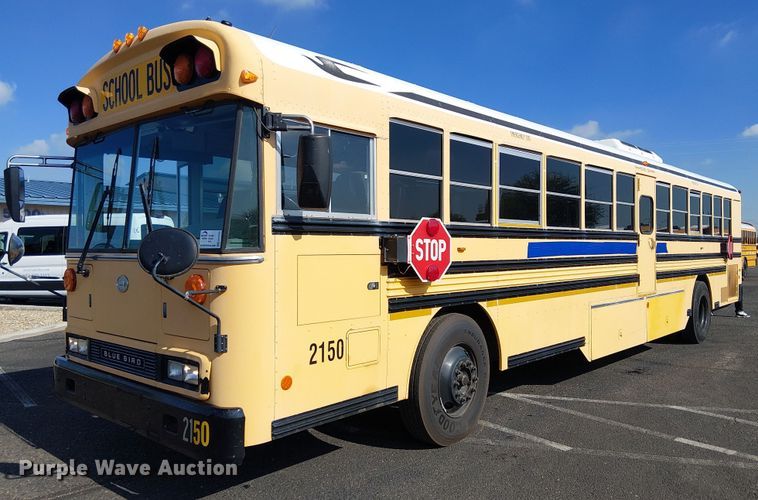 image for item EE5002 2009 Blue Bird All American school bus