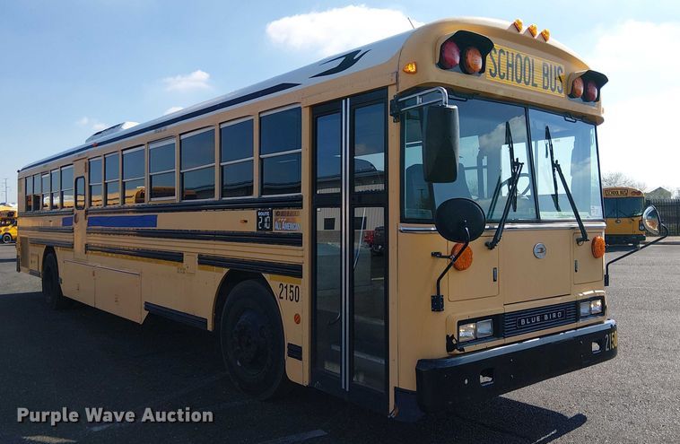 image for item EE5002 2009 Blue Bird All American school bus