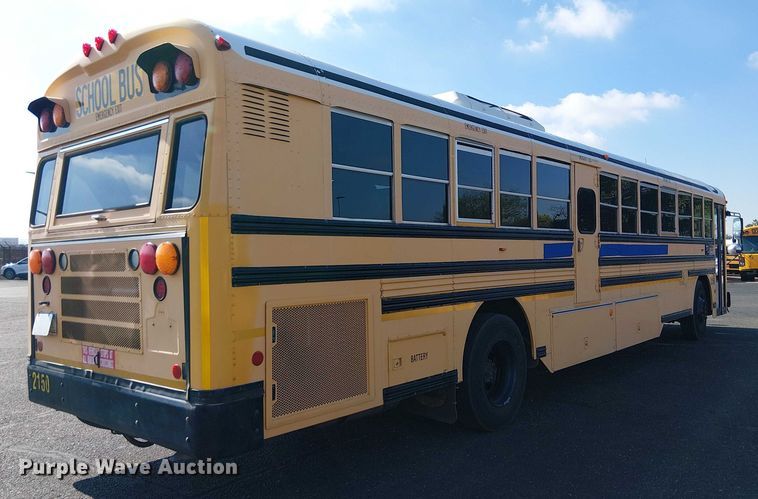 image for item EE5002 2009 Blue Bird All American school bus