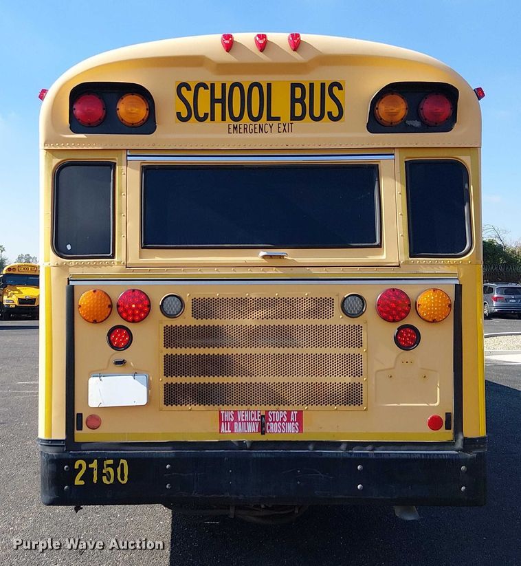 image for item EE5002 2009 Blue Bird All American school bus