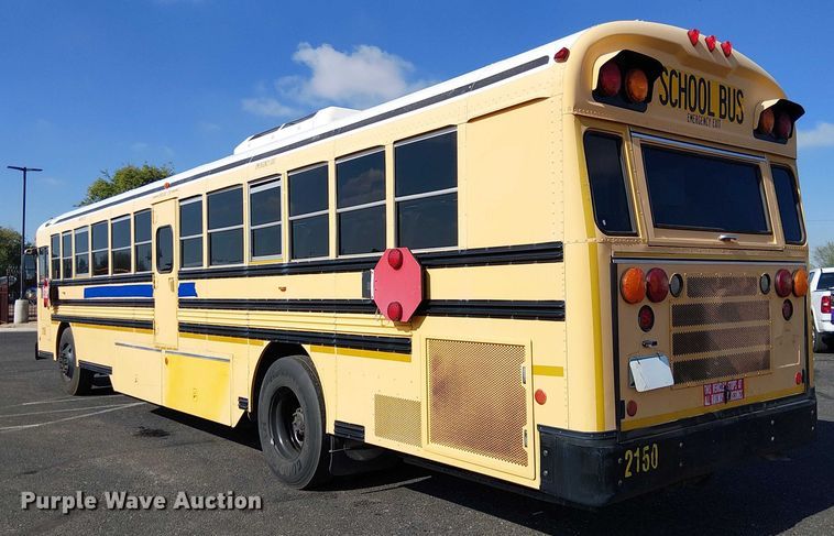 image for item EE5002 2009 Blue Bird All American school bus