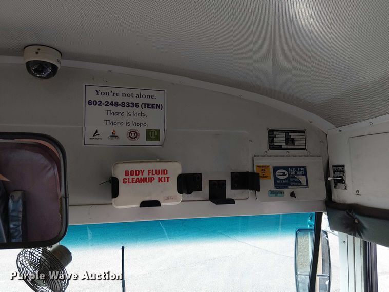 image for item EE5002 2009 Blue Bird All American school bus