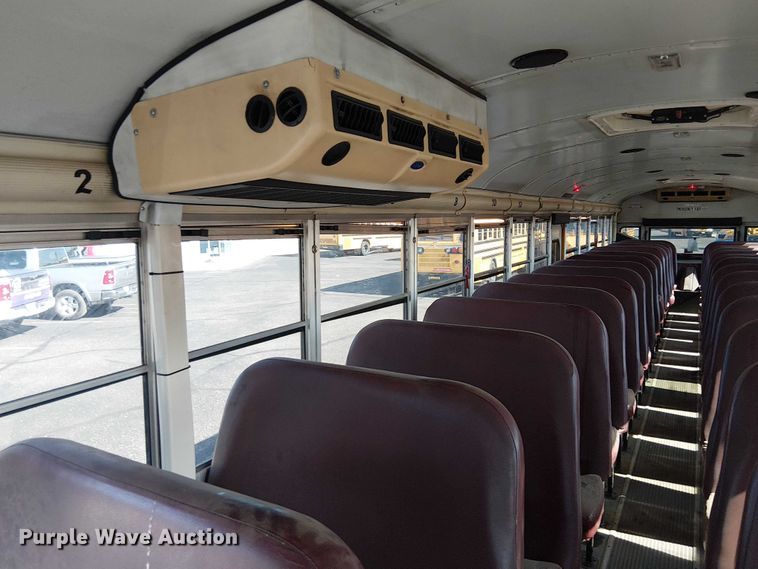 image for item EE5002 2009 Blue Bird All American school bus