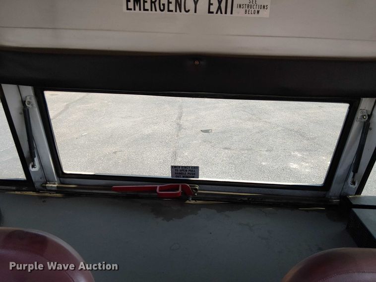 image for item EE5002 2009 Blue Bird All American school bus