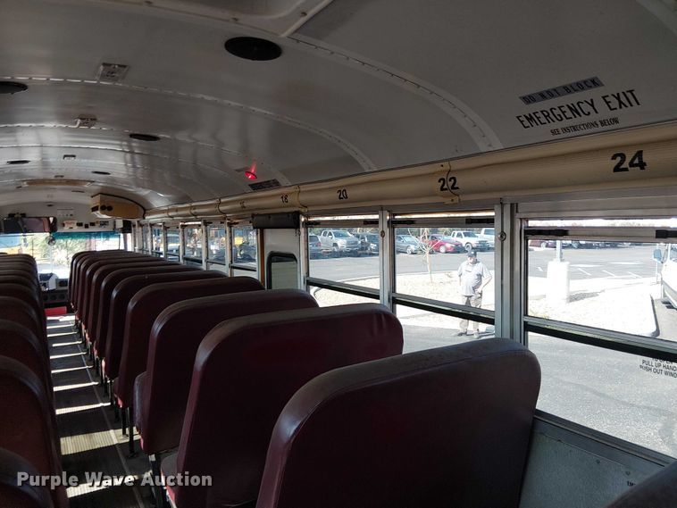 image for item EE5002 2009 Blue Bird All American school bus