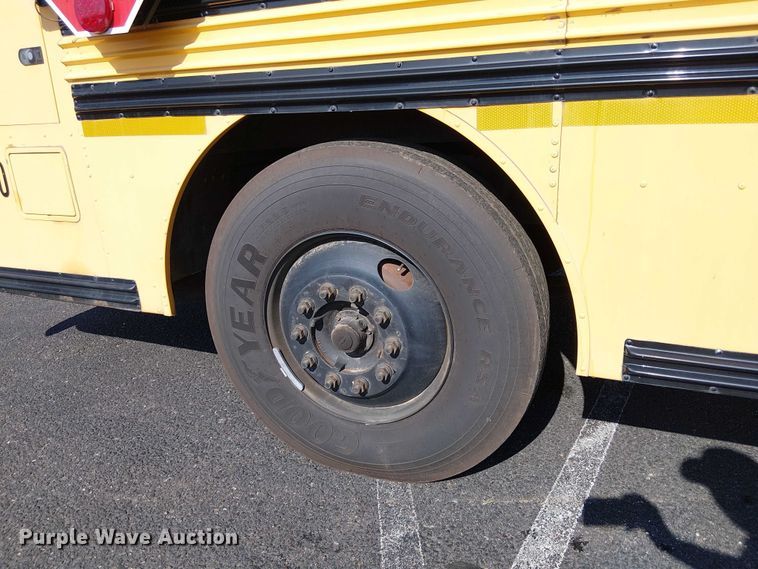 image for item EE5002 2009 Blue Bird All American school bus