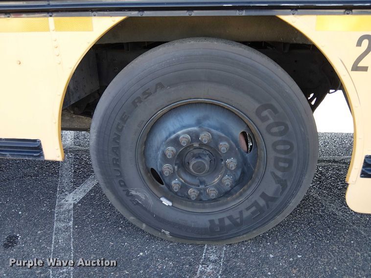 image for item EE5002 2009 Blue Bird All American school bus