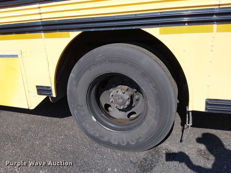 image for item EE5002 2009 Blue Bird All American school bus