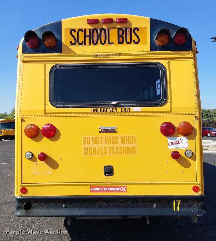 image for item EE5003 2008 Thomas Built HDX school bus