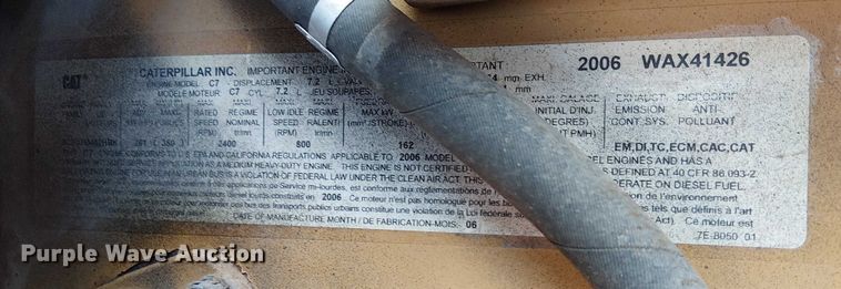 image for item EE5003 2008 Thomas Built HDX school bus