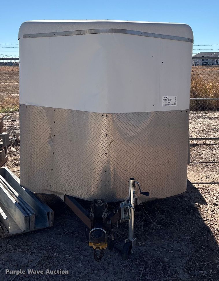 image for item EF6205 2011 Sharp Manufacturing enclosed cargo trailer