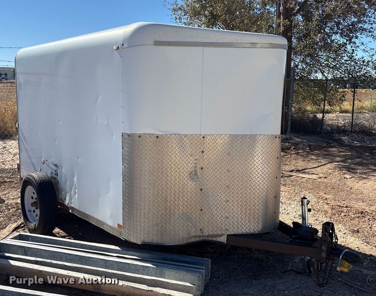 image for item EF6205 2011 Sharp Manufacturing enclosed cargo trailer