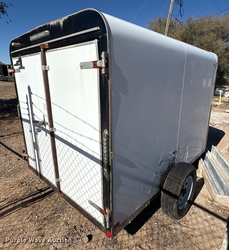 image for item EF6205 2011 Sharp Manufacturing enclosed cargo trailer