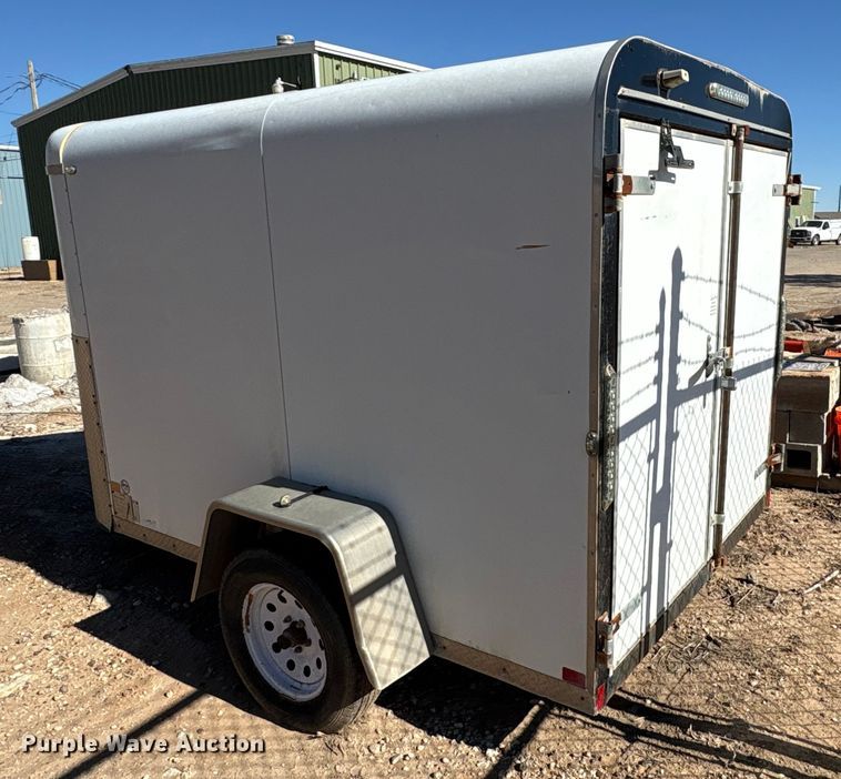 image for item EF6205 2011 Sharp Manufacturing enclosed cargo trailer