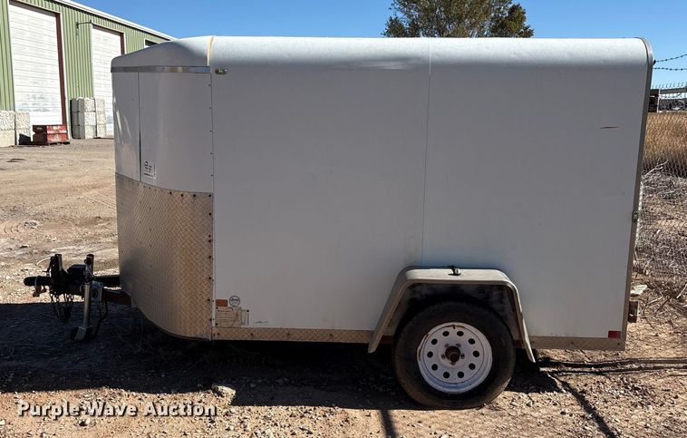 image for item EF6205 2011 Sharp Manufacturing enclosed cargo trailer