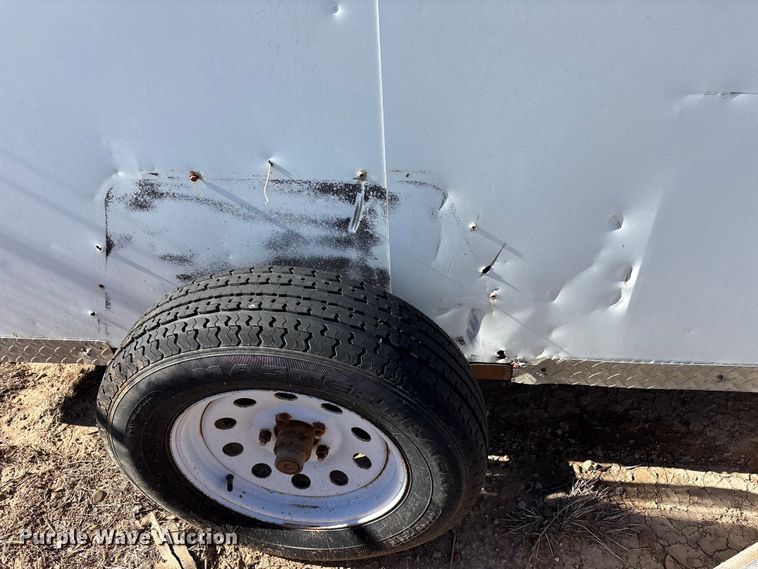 image for item EF6205 2011 Sharp Manufacturing enclosed cargo trailer