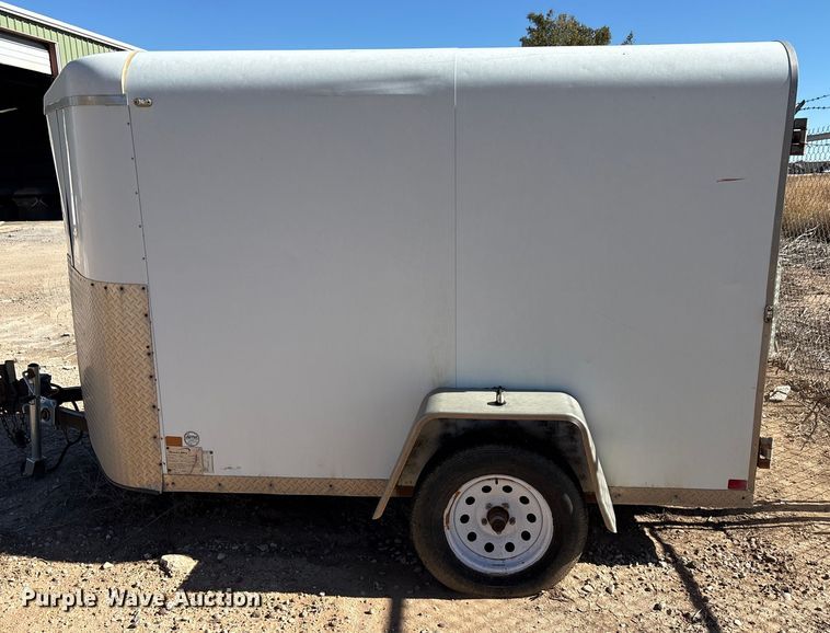 image for item EF6205 2011 Sharp Manufacturing enclosed cargo trailer