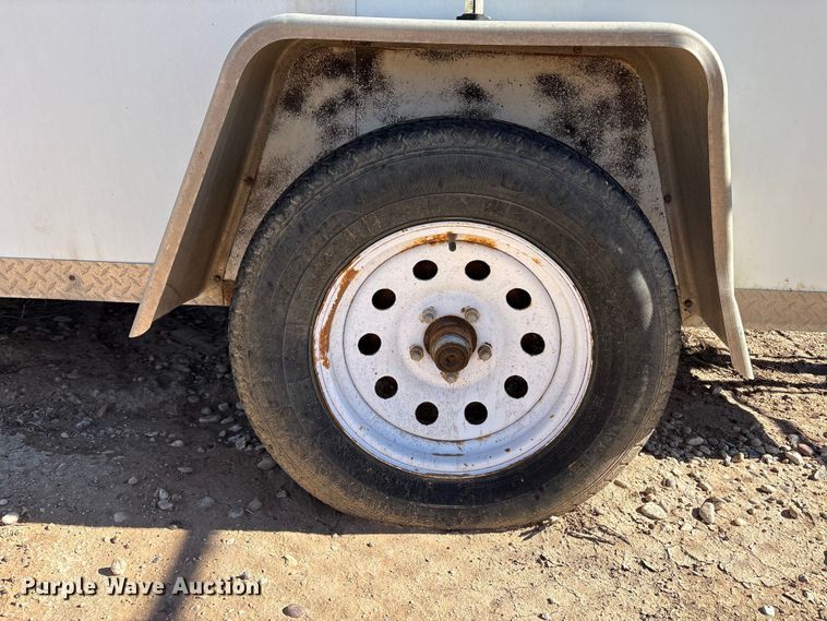 image for item EF6205 2011 Sharp Manufacturing enclosed cargo trailer