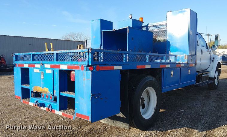 image for item EG1690 2015 Ford F750 Super Duty utility / service truck