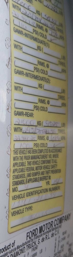 image for item EG1690 2015 Ford F750 Super Duty utility / service truck