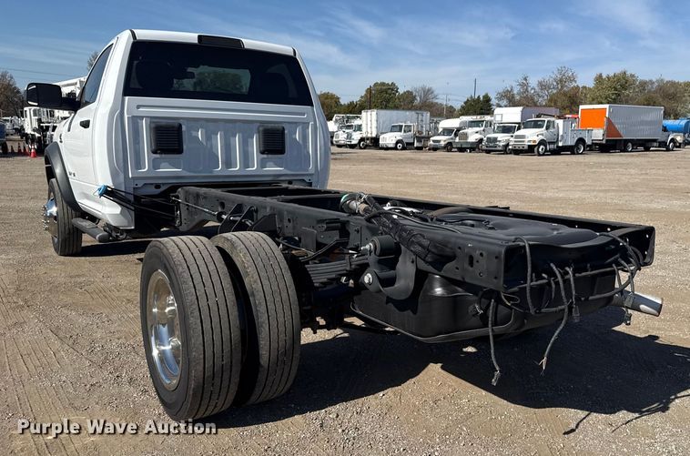 image for item EG1740 2021 RAM 5500 truck cab and chassis
