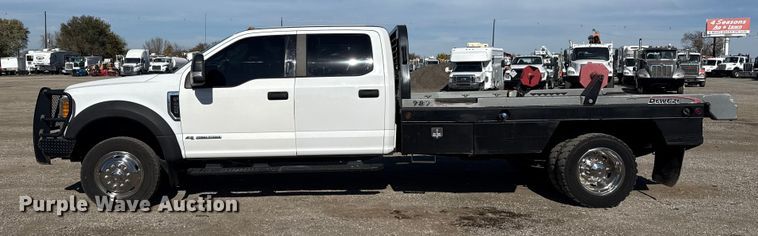 image for item EG1741 2017 Ford F450 Super Duty XL bale bed pickup truck